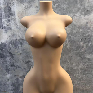 Mannequins Féminins Adultes Corps Entier Grande Taille Hanches & Poitrine, Mannequins Plastiques pour Présentation de Vêtements à Vendre - Product Image 2