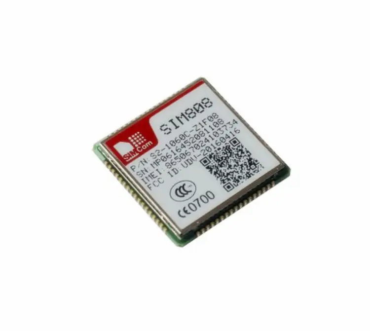 Simcom 2G GSM-Funkmodul SIM 808 Quad-Band-GSM-GPRS-GNSS-SMS-Modul SIM808