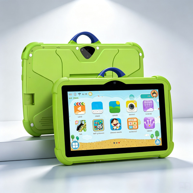 OEM 7 Inch Android Tablet 4GB RAM+64GB Memory Educational Learning Tablet for Children Stock Wifi Muti-Functional