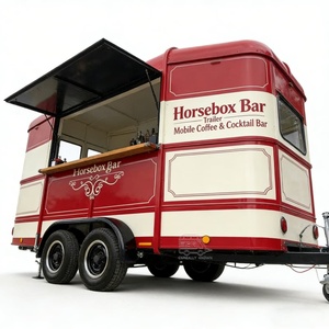 Chariot de vente mobile personnalisé, remorque fumoir BBQ, remorque mobile pour boissons, grill BBQ pour concession de restauration de rue - Product Image 5