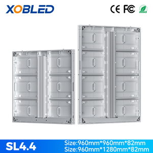 Aluminum Profile Cabinet P6.6mm 4K Resolution IP66 Waterproof High Brightness Sunlight Readable Low Power LED Display - Product Image 3