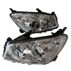 Par de Faros Delanteros para Toyota Rav4 Rav-4 81130-0R030 2008 a 2012 ACA32 <span class=keywords><strong>A33</strong></span> A37 Blanco - Product Image 1