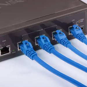 SIPU 2M 3M 5M 10M blu Rj45 utp ftp CAT6 23AWG Ethernet Lan cavo di rete Internet Computer Patch cord