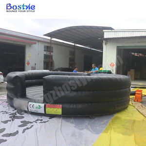 Toro mecánico inflable para adultos de PVC negro comercial para Paseo en Rodeo al aire libre para castillo inflable para montar en Rodeo <span class=keywords><strong>Bull</strong></span> a la venta - Product Image 3