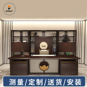 Escritorio Ejecutivo Kaixiang con Gabinete Lateral, Muebles de Oficina Estilo Chino, Escritorio de Alta Gama para Jefes, para Uso en Oficina - Product Image 5