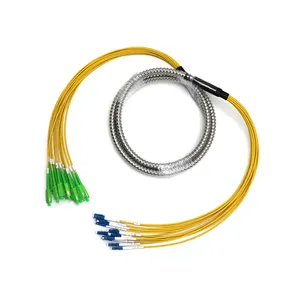 Grosir kabel serat 3M SC APC LC UPC SM G652D 12F 13.0mm kabel patch serat lapis baja inter terkunci