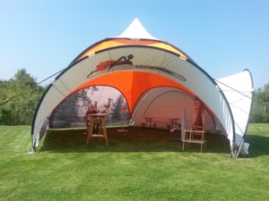 Cupola resistente + copertura + parete Standard + copula + visiera in alluminio 500D cppai 84 refrattario per giochi e eventi sportivi aziendali - Product Image 2