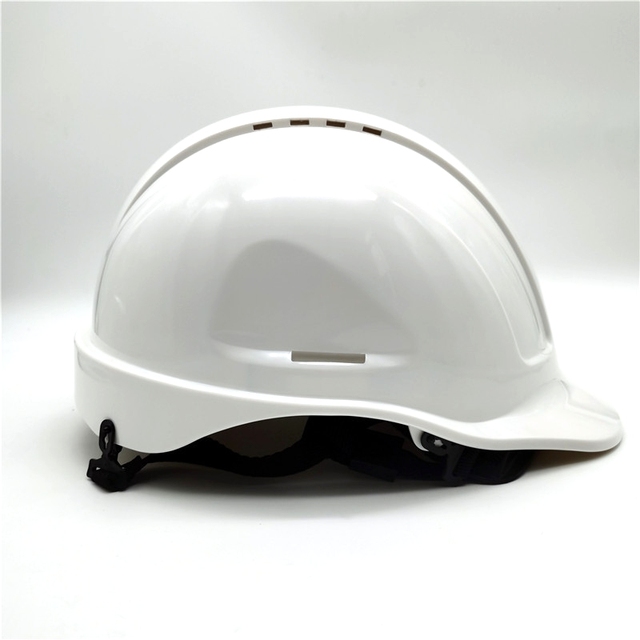Customization Logo ABS PE EN397 Construction Safety Helmets ANSI Z89.1 Type II Class E Hard Hat With Chin Strap
