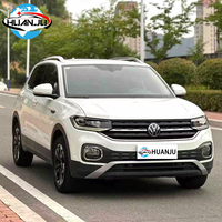 Volkswagen TACQUA T-Cross 2021 года с кожаными сиденьями, панорамным люком, компактный бензиновый внедорожник — самый продаваемый доступный автомобиль в Китае