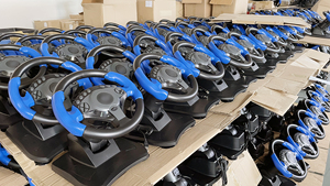 <span class=keywords><strong>Volant</strong></span> de jeu multiplateforme le plus vendu en usine, <span class=keywords><strong>volant</strong></span> de jeu rétro à sensibilité réglable. - Product Image 3