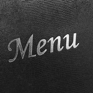 Menú de Cócteles de Piel Sintética de Alta Calidad, 3 Paneles, 4 Páginas, Cubierta de Menú Personalizada, Tamaño A4, Libro de Menú para Restaurante - Product Image 4