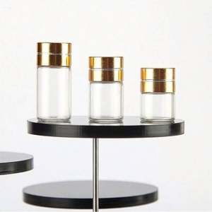 Flacons d'échantillons de parfum en verre de haute qualité de 1 ml, 2 ml, 3 ml, 5 ml, avec bouchon à vis, en verre transparent, bleu ou ambré, avec différentes tailles de flacons. - Product Image 3