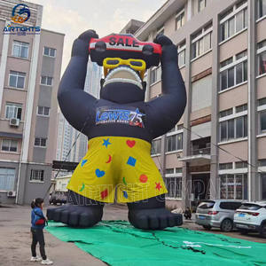 Top vente tenant un ballon gorille géant gonflable pour le marketing des concessionnaires automobiles - Product Image 2