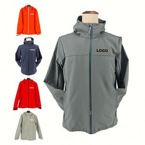 Chaqueta Deportiva Impermeable y Transpirable con Logotipo Personalizado, Resistente al Viento, para Actividades al Aire Libre - Product Image 1