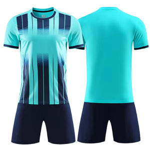 Jersey Sepak Bola Custom Pria Wanita Musim Panas Performa Kompetisi Latihan Cepat Kering 100% Poliester Anti-Bakteri - Product Image 2