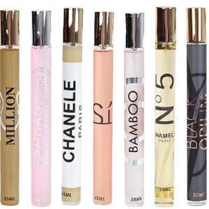 Ensemble de parfums pour femmes en gros, longue durée, 35 ml, mini vaporisateur corporel de voyage avec <span class=keywords><strong>parfum</strong></span> fruité dans une bouteille élégante - Product Image 5