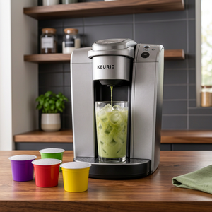 Cápsulas de Matcha Compatibles con Keurig 2.0, Orgánicas, Monodosis, Té Verde, Etiqueta Limpia, Impulso de Energía Saludable, Venta al Por Mayor - Product Image 1