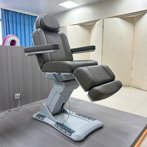 Kursi Podiatri Elektrik 3 4 Motor, Meja Perawatan Medis, Kursi Kecantikan, Tempat Tidur Pijat Wajah, Kursi Pijat - Product Image 3