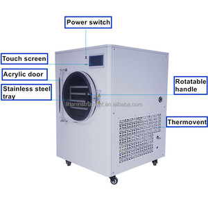 Nhà máy bán Chất lượng cao trong nước lyophilizer hộ gia đình thương mại nhỏ chân không đóng băng máy sấy máy điện 50 bơm chân không - Product Image 2