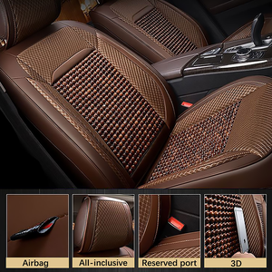 Xiangta ensemble complet Offres Spéciales moins cher fait à la main refroidissement Massage bois <span class=keywords><strong>hexagone</strong></span> perles coussin de siège de voiture - Product Image 5