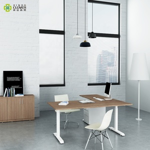 Bureau électrique au Design de L, réglable en <span class=keywords><strong>hauteur</strong></span>, support de bureau - Product Image 3