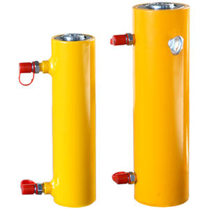 Crics hydrauliques électriques à double effet de petite et grande capacité, 50 tonnes, vente en gros, matériau en acier, directement de l'usine - Product Image 1