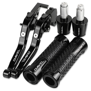 Motocicletas <span class=keywords><strong>DIAVEL</strong></span> <span class=keywords><strong>CARBON</strong></span> 1200 1198SR CNC aluminio palancas empuñaduras extremo de la barra de alta calidad 3 en uno precio de fábrica Venta caliente - Product Image 1