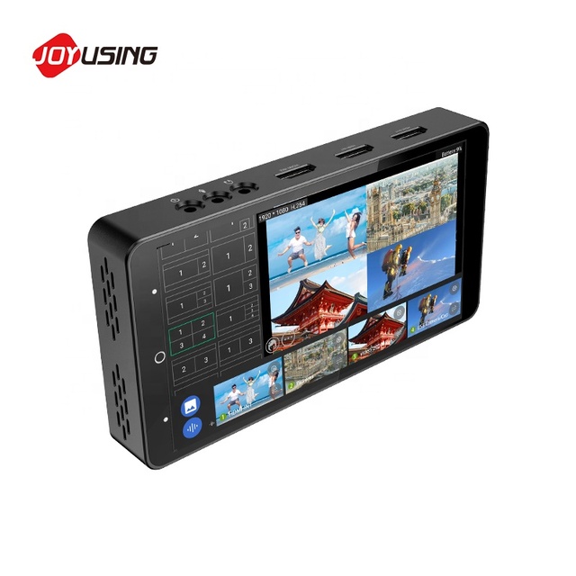 YouTube Facebook Live Portable Video Source Switcher Live Streaming Box