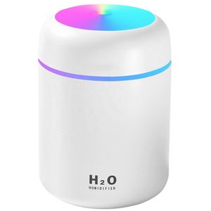 Ultrasonic Humidifier Color Changing LED <b>Lights</b> Electric Battery Powered Portable Hotel Household Outdoor Use 1 Year Warranty - Product Image 2