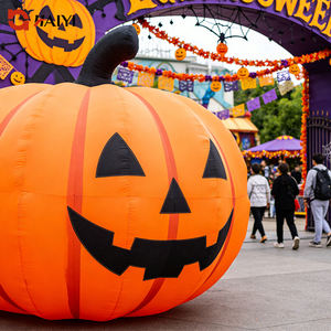 Arco Inflable Comercial con Forma de Cabeza de Calabaza de Halloween para Promoción de Fiestas y Festivales - Product Image 2