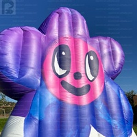 Plante Piranha Gonflable Géante Personnalisable avec Logo, Grande Fleur Carnivore Gonflable pour Publicité et Décoration d'Événements