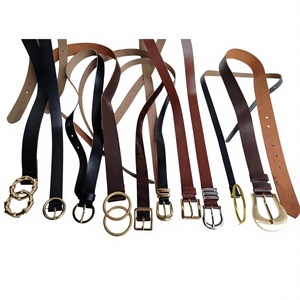 Ceinture vintage de luxe tendance avec logo personnalisé, unisexe, style western, en cuir de vachette artisanal, écologique, avec boucle carrée en acier massif - Product Image 5