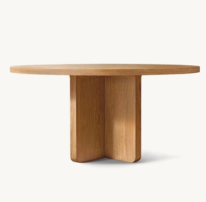 <span class=keywords><strong>Muebles</strong></span> para el hogar Juego de mesa de comedor <span class=keywords><strong>Santiago</strong></span> Mesa de comedor redonda Mesa de comedor de madera de 8 plazas - Product Image 3