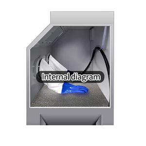 Camera di sabbiatura a secco ad alta efficienza con pulizia manuale, ugello in carburo di boro da 8 mm, cartuccia filtrante importata <span class=keywords><strong>per</strong></span> la rimozione della polvere - Product Image 5
