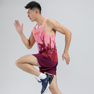 Chemise de sport sans manches pour homme, séchage rapide, évacuation de l'humidité, 100% polyester, respirante, fitness, course à pied, entraînement - Product Image 1