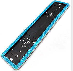 Marco de matrícula europeo con diamantes al por mayor de fábrica, marco de matrícula brillante con diamantes de imitación, marco de matrícula personalizado - Product Image 5