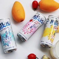 Koreaanse Melkdrank Lotte Originele Fruitfrisdrank Drank Exotische Dranken 250Ml