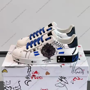 <span class=keywords><strong>Scarpe</strong></span> Casual di Lusso da Uomo, Sneakers Bianche e Nere Stile Panda, <span class=keywords><strong>Scarpe</strong></span> da Campus per Coppie, Sneakers di Marca Nere - Product Image 6