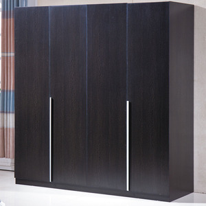 Nuovo Modello Set Mobili per <span class=keywords><strong>Camera</strong></span> da Letto <span class=keywords><strong>Matrimoniale</strong></span> King Size di Design Moderno Colore Nero - Product Image 6