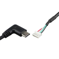 Prise femelle mâle USB Type A Type C pour ouvrir le câble de ligne de fil 4 broches