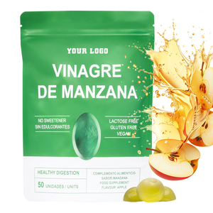 Suplemento de Vinagre de Sidra de Manzana para Adelgazar, Sin Gluten, para el Control de Peso y la Salud Digestiva, Gomitas AVC VINAGRE DE MANZANA - Product Image 1