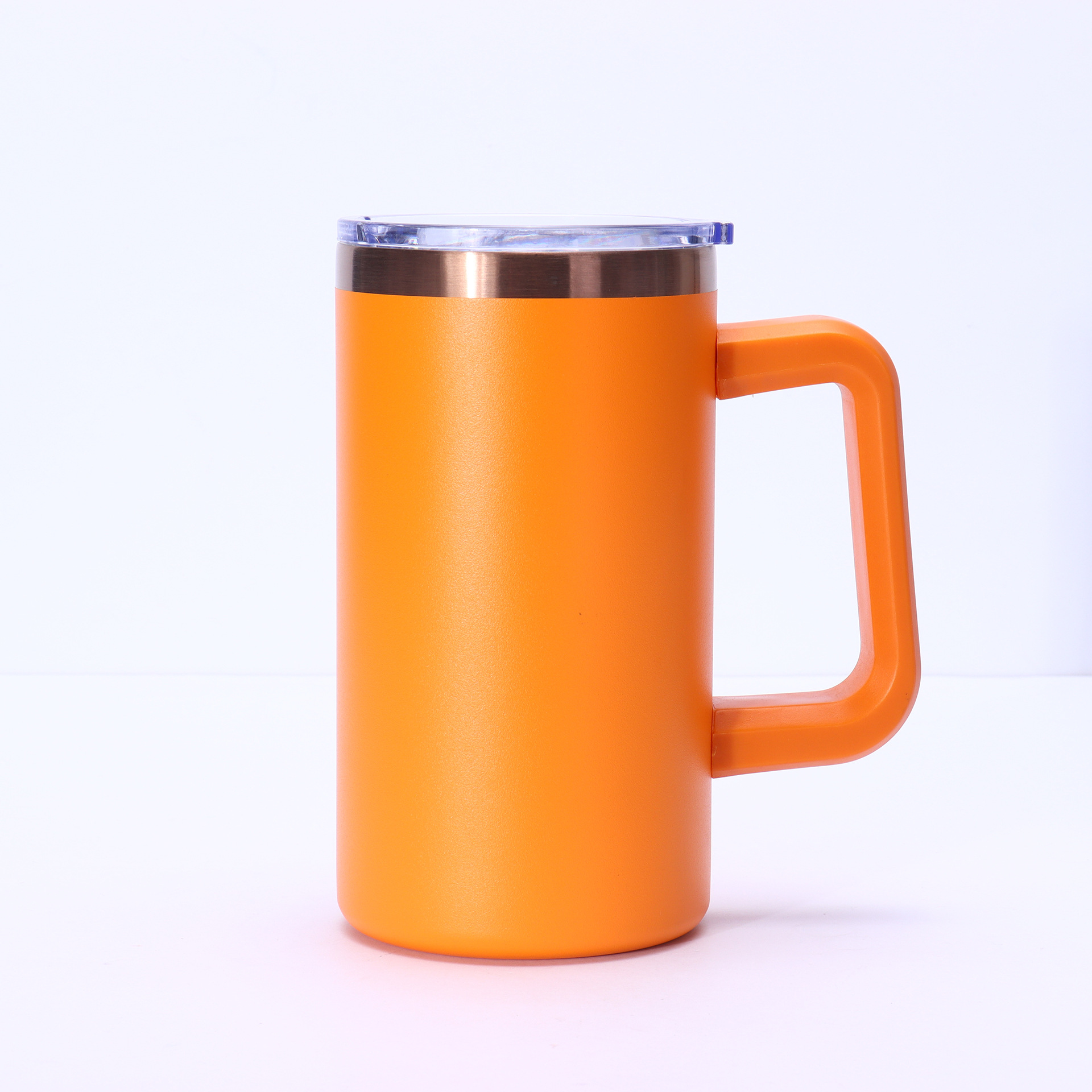 Cuivre plaqué, revêtement en poudre orange