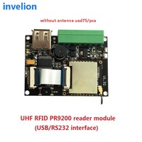 Module de lecteur RFID UHF à distance, antenne, interface TTL UART intégrée, 0-5 dBi, micro-céramique, mini RS232 USB, 1 m, DC 3,5 V-5 V, > 50 pièces/s