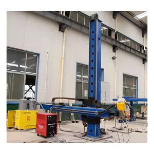 Column and Boom Manipulators for Pipe Tank Circular Seam Welding Machine