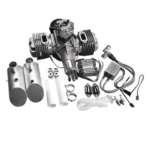 Motor de Avión RC DLE120 de 120cc, Dos Cilindros, Dos Tiempos, a Gasolina, con Sistema de Generador, para Uso en Exteriores - Product Image 5