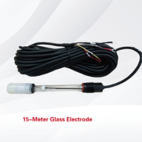 Contrôleur capteur alarme haute basse intelligent pour eaux usées ORP PH110 analyseur électrode pH en ligne