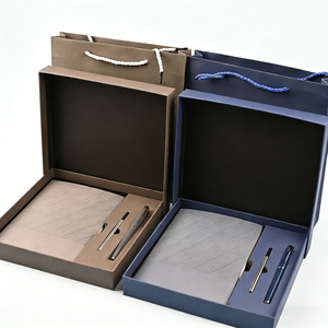 A5 Luxury Notebook Pen <strong>Gift</strong> Set 100 Pages Thread Sewn PU Cover Open Flat for <strong>Corporate</strong> Branding Business Promotional <strong>Gifts</strong> - Product Image 2