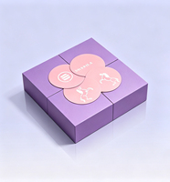 Caja de Regalo de Cartón Reciclado Ecológica Personalizada con Acabado Mate y Opciones de Logotipo Personalizado