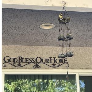 กระดิ่งลมรูปรังนกโลหะสำหรับตกแต่งสวนหลังบ้าน โบสถ์ ของขวัญแทนความรักสำหรับคุณแม่ - Product Image 5