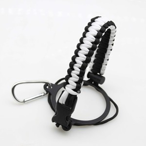 Botella con Asas <span class=keywords><strong>de</strong></span> Paracord para Senderismo y Camping, Recubrimiento Anticorrosión, Sin Aislamiento Térmico, para Beber - Product Image 5